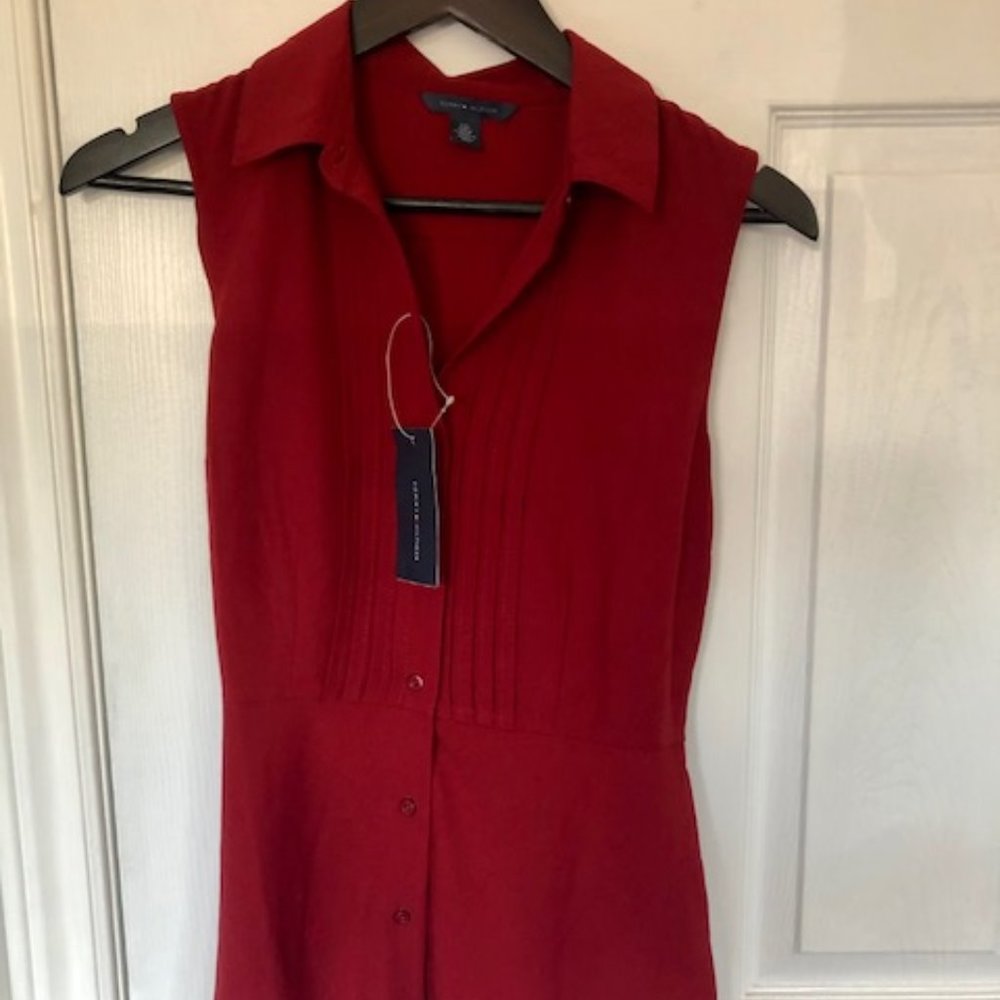 NWT Tommy Hilfiger shirt with a strap
